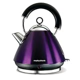 Morphy Richards Accents 43769 Pyramid Kettle, Plum