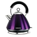 Morphy Richards Accents 43769 Pyramid Kettle, Plum