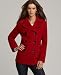 Style&co. Petite Pea Coat, Double Breasted