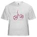 Classic Lowrider Tee Bicycle White T-Shirt by CafePress