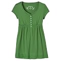 Girls' Mossimo Supply Co. Short-Sleeve Henley Knit Top - Green