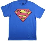DC Mens Superman Classic Logo Tee Shirt
