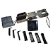 41W4R3zRxHL. AA75  Kitchen Elements Stainless Steel Professional Mandolin Slicer, 7 Blade Attachments and Storage Case