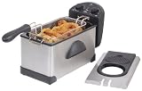 Maxi-Matic EDF-3500G Elite Platinum 3-1/2-Quart Deep Fryer, White