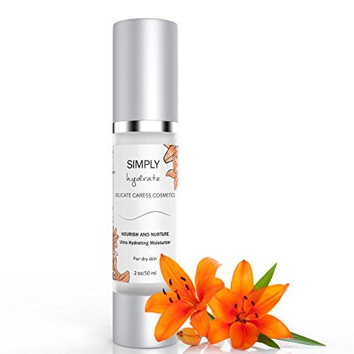 Simply Hydrate Nourish And Nurture Ultra Face Lift Face Moisturizing Cream By Delicate Caress Cosmetics - Anti-Aging Night and Day Cream - Paraben Free - 2fl oz