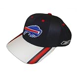 Buffalo Bills 2-Stripe Baseball Cap - Adjustable, Officially Licensed National Football League Baseball Cap