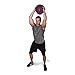 Body-Solid (BSTHB20 Dead Weight Slam Balls, Sand Fill Weighted Ball for Strength & Conditioning Training, Weights Loss, Wall Ball Workouts, Versatile Fitness Exercise Equipment - Black, 20lb