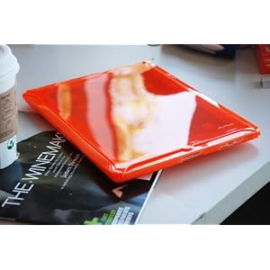 Orange Apple iPad Sleek Skin