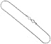 Sterling Silver 1.5 mm Italian Diamond Cut Rope Chain, Nickel Free, 7, 8, anklet, 16, 18, 20, 22, 24, 30,