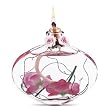 Orchid Glass Oil Lamp