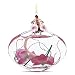 Orchid Glass Oil Lamp