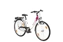 Texo Jugend M&auml;dchen Fahrrad, 3 Gang, tokiowhite/purple, Rahmenh&ouml;he: 36 cm, Reifengr&ouml;&szlig;e: 24 Zoll (61 cm), 21120-1000155