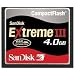 SANDISK コンパクトフラッシュ EXTREMEⅢ 4GB SDCFX3-004G-P31