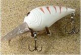 JLVLures Polliwog Deep Crankbait Pearl Dragon : Diver Lures JLV Freshwater Smallmouth Steelhead Pike Salmon Trout
