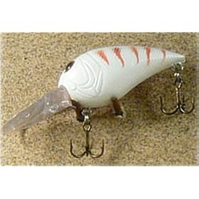 JLVLures Polliwog Deep Crankbait Pearl Dragon : Diver Lures JLV Freshwater Smallmouth Steelhead Pike Salmon Trout