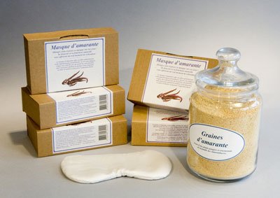 Masque de détente en graines d'amarante