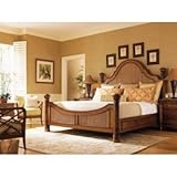Tommy Bahama Home Island Estate Queen Round Hill Bedroom Set (1 BX-01-0531- ....