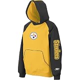 Steelers Reebok Little Kids NFL Helmet Hoodie