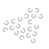 Silver Filled Anti Tarnish Crimp Bead Covers 4mm (20)