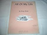 ALL OF MY LIFE IRVING BERLIN 1944 SHEET MUSIC SHEET MUSIC 266