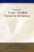 Book Websters Yaqui - English Thesaurus Dictionary