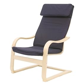 Bentwood Chair- Dark Blue by Living Room Chairs