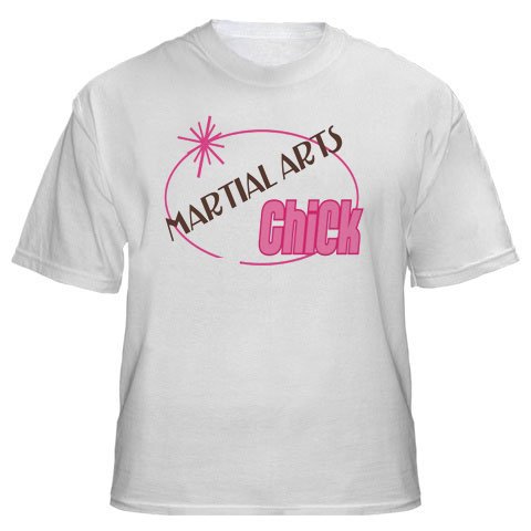 MARTIAL ARTS Chick Youth T-Shirt (for Kids) ASH GREY LARGE