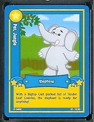 Ganz WebKinz Trading Card #12 Elepant - Mint Condition - Shipped in Protective Case!