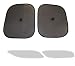 Set of 2 Car Side Window Sun Shade Visors Set of 2 Car Side Window Sun Shade Visors