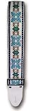 MONTREUX 1967 White/Blue (white tab) Retrovibe Strap ギターストラップの画像
