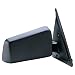 K Source 62001G OE Replacement Mirror 85-93 Chevy S10, GMC Sonoms Pick-up, Blazer, GMC S15 Pick-up, Jimmy, Olds. Bravada, Black, Passenger, Side, Manual