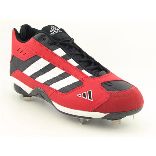 Adidas Excelsior Mid Baseball Cleats Shoes Red Mens