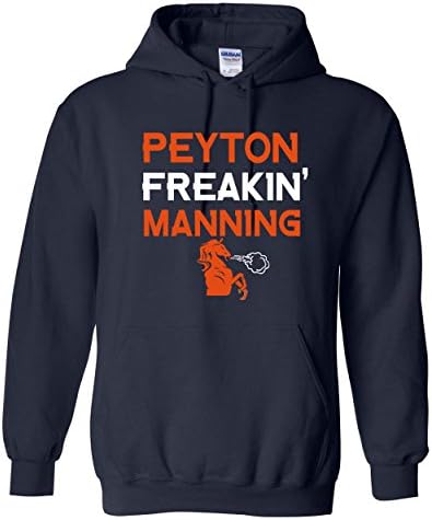 Jacted Up Tees Peyton Freakin Manning Denver Broncos Hoodie
