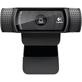 Logitech HD Pro Webcam C920, 1080p Widescreen Video Calling and Recording (960-000764)