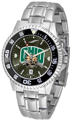 Ohio University Bobcats OU NCAA Mens Competitor Anochrome Watch