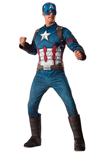 Rubie's Men's Avengers 2 Age Of Ultron Adult Captain America, Multi, X-Large