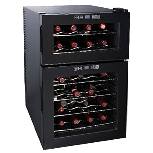 Igloo Frw289 Dual Temperature Zone Wine Cooler 24 Bottle