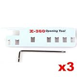 Neewer (3x) XBOX 360 Unlock Opening Tool Kit Case For Xbox360 New