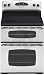 Maytag Gemini Series MER6755AAS 30" Freestanding Smoothtop Electric Double Oven Range with 4 Radiant Elements Including 12" Power Boost Element, Hot Surface Indicator, 6.3 cu. ft. Self-Clean Ovens, Precision Cooking System and Electronic Touch Controls: Stainless Steel
