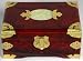 Good Quality Low Cost Gift Her Mom Wife - 8" Rosewood Oriental Jewelry Box w/ Stone Symbol