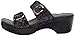 Dansko Women's Sophie Black Stained Glass Wedge Sandal