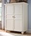 American Drew Camden White Home Office Cabinet
