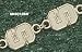 Duke University Iron Duke 3/8 Bracelet 7 1/4 -14K/10K Gold or Stainless Steel