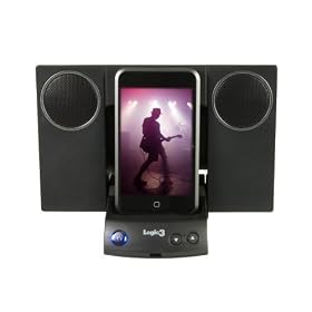 Logic3 MIP011K i-Station11 iPod Speaker Dock - 6 Watts RMS, Battery or Mains Operated
