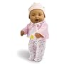 Wild Planet Water Babies 13" Hispanic Infant Pink Daisey Jacket with White Printed Romper