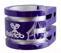 District Double Lite Clamp Purple