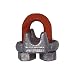 CM M256 Wire Rope Clip, Steel, 1-1/8" Size, 310 lbs Capacity