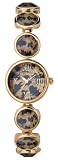 Betsey Johnson Women's Heart Of Gold Collection Leopard Print Watch #BJ4132