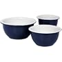 CorningWare Corelle Coordinates 3-Piece Bowl  Set, Bayou Blue