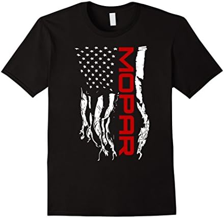 Men's Mopar Life -  Mopar Flag - Mopar shirt 2XL Black